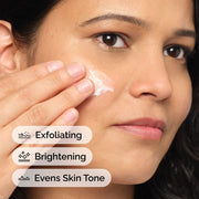 Model application of Azelaic Acid Suspension 10%